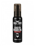 EAGLE FORCE Plant Keratin Beard Oil 100ml - Aceite para Barba con Keratina Vegetal | Ultra Maintenance | Suaviza, Hidrata y Da Brillo
