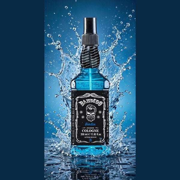 After Shave Colonia Volcano 350ml Bandido (Azul)