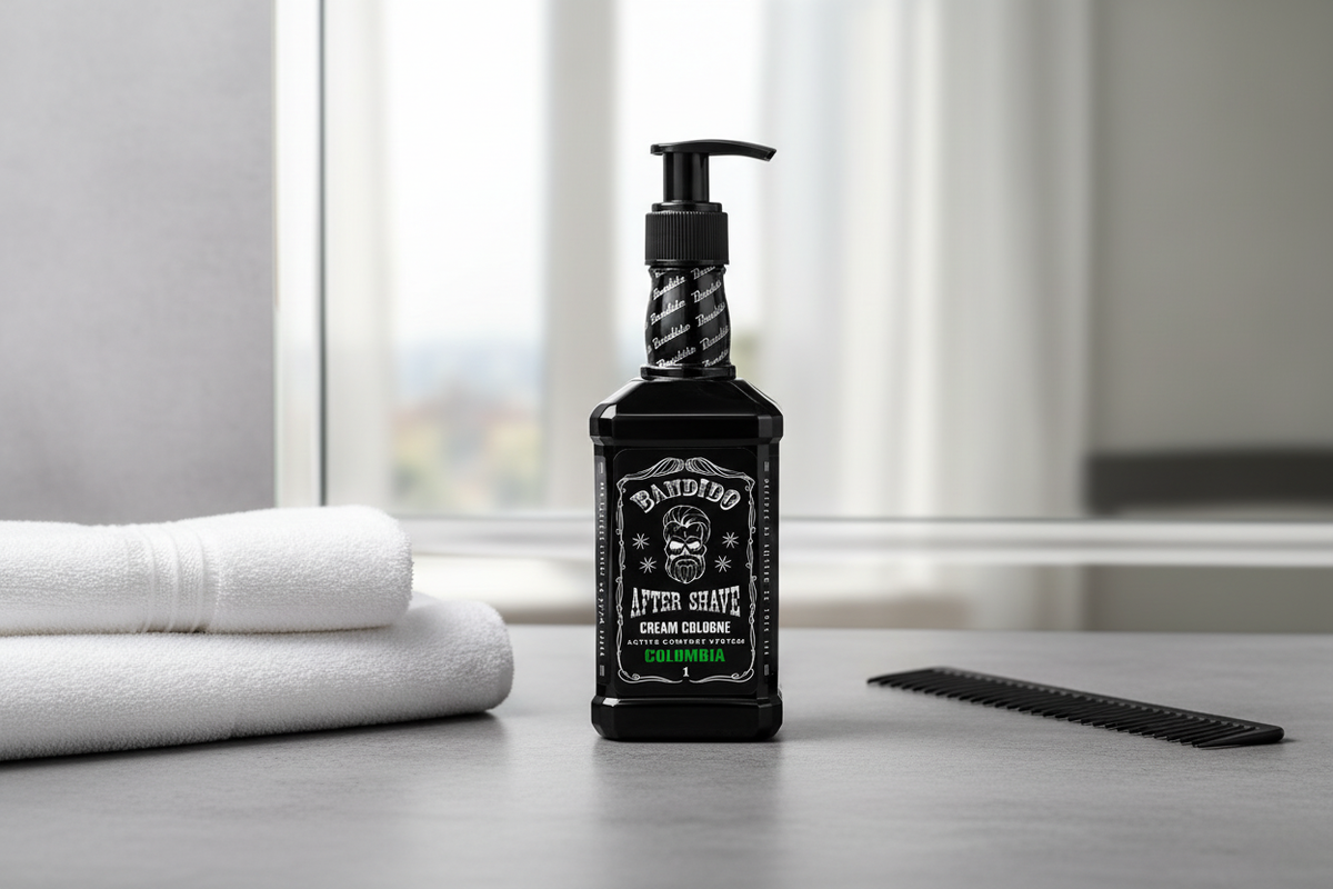 Bandido After Shave en tocador masculino